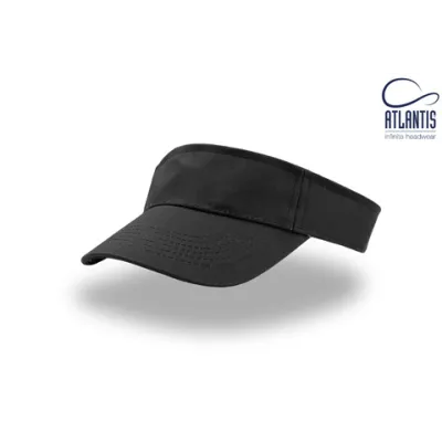 Roland Black Cotton Visor - Atlantis Reference: 8960 | Traclet Hat Shop