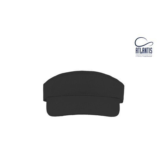 Roland Black Cotton Visor - Atlantis