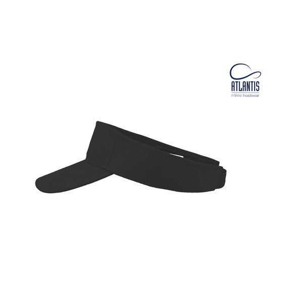 Roland Black Cotton Visor - Atlantis