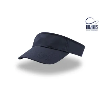 Roland Navy Blue Cotton Visor - Atlantis Reference: 8961 | Traclet Hat Shop