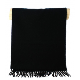 Black Positano Cashmere Scarf - Traclet by Marone