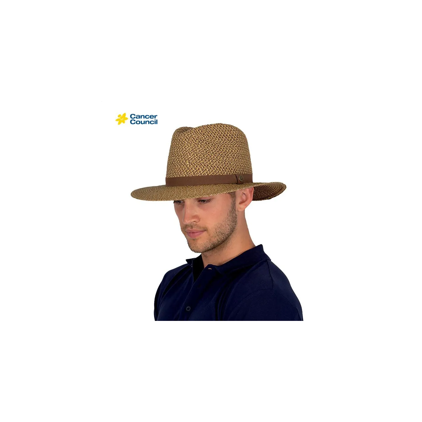 Chocolate Natural Fibers Traveller Lightweight Hat - Rigon Headwear Reference: 8977 | Traclet Hat Shop