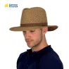 Chocolate Natural Fibers Traveller Lightweight Hat - Rigon Headwear Reference: 8977 | Traclet Hat Shop