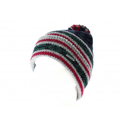 Oslo-Green Pompon Beanie - Stetson