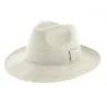 White Waterproof Wool Felt Fedora Hat Reference: 8988 | Traclet Hat Shop