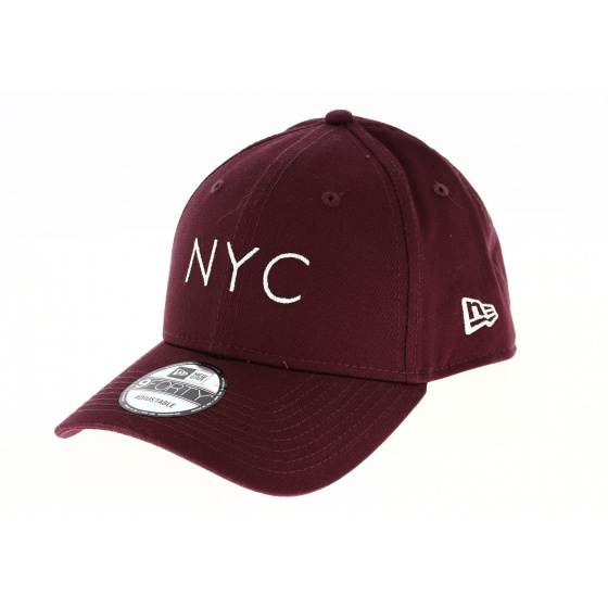 Baseball Cap Essential 9FORTY NY Burgundy - New Era