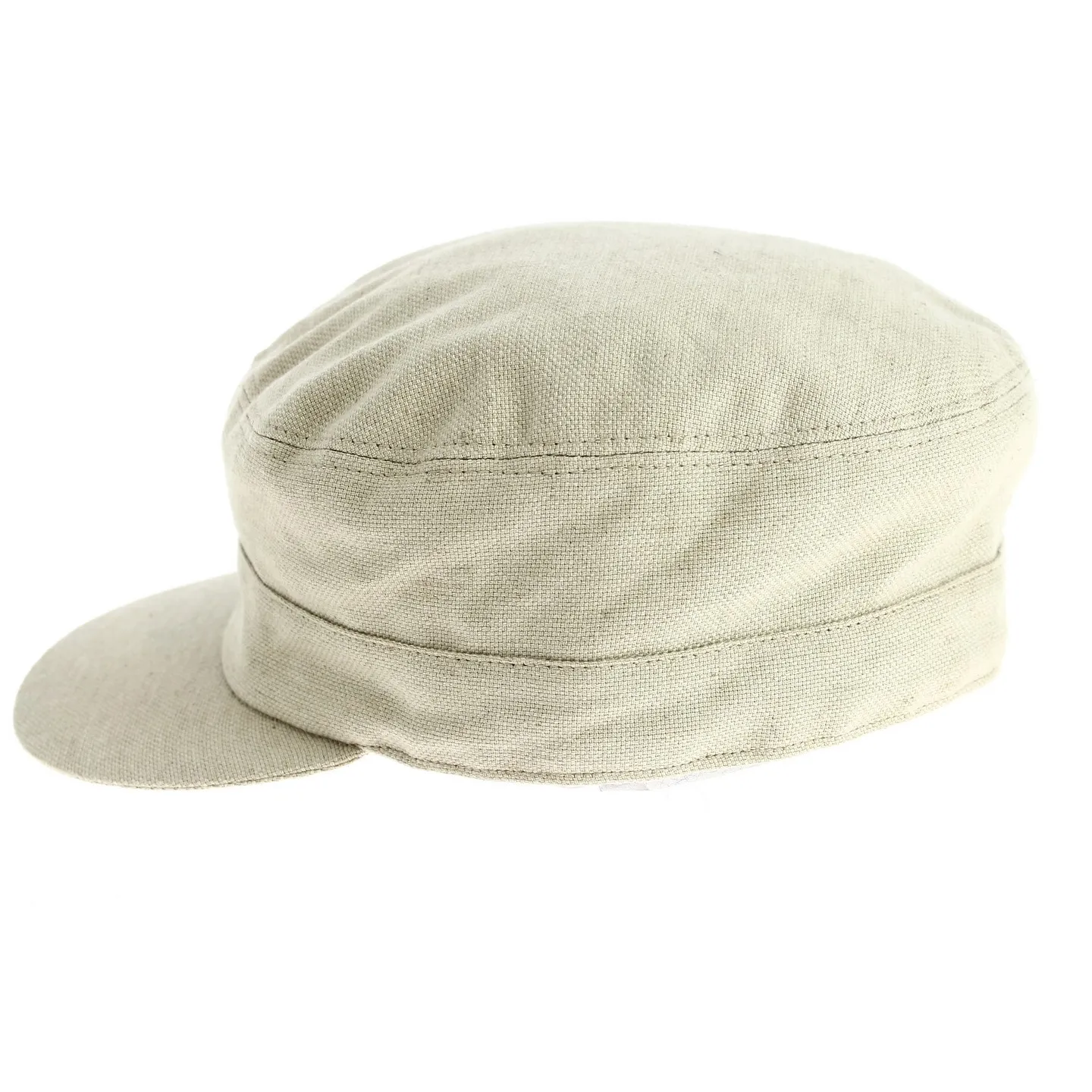 Casquette Cubaine Lin & Coton Beige - Stetson Reference : 8997 | Chapellerie Traclet
