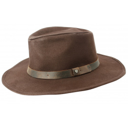 Traveller Thorpe II Cotton Brown Hat- Brixton
