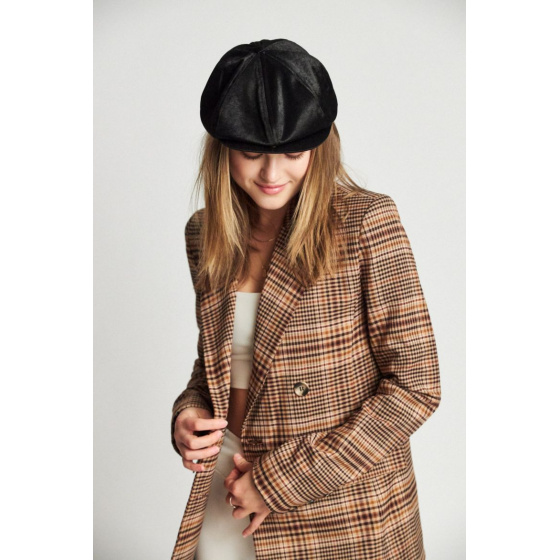 Casquette Brood Femme Noir Brillant- Brixton