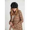 Casquette Brood Femme Noir Brillant- Brixton Reference : 9001 | Chapellerie Traclet