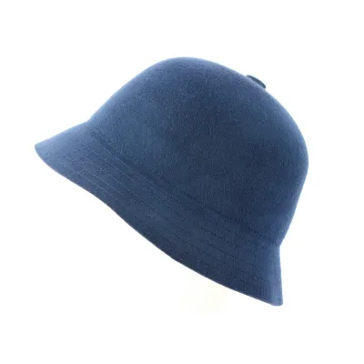 Essex Wool Felt Bucket Hat Navy - Brixton Reference: 9004 | Traclet Hat Shop