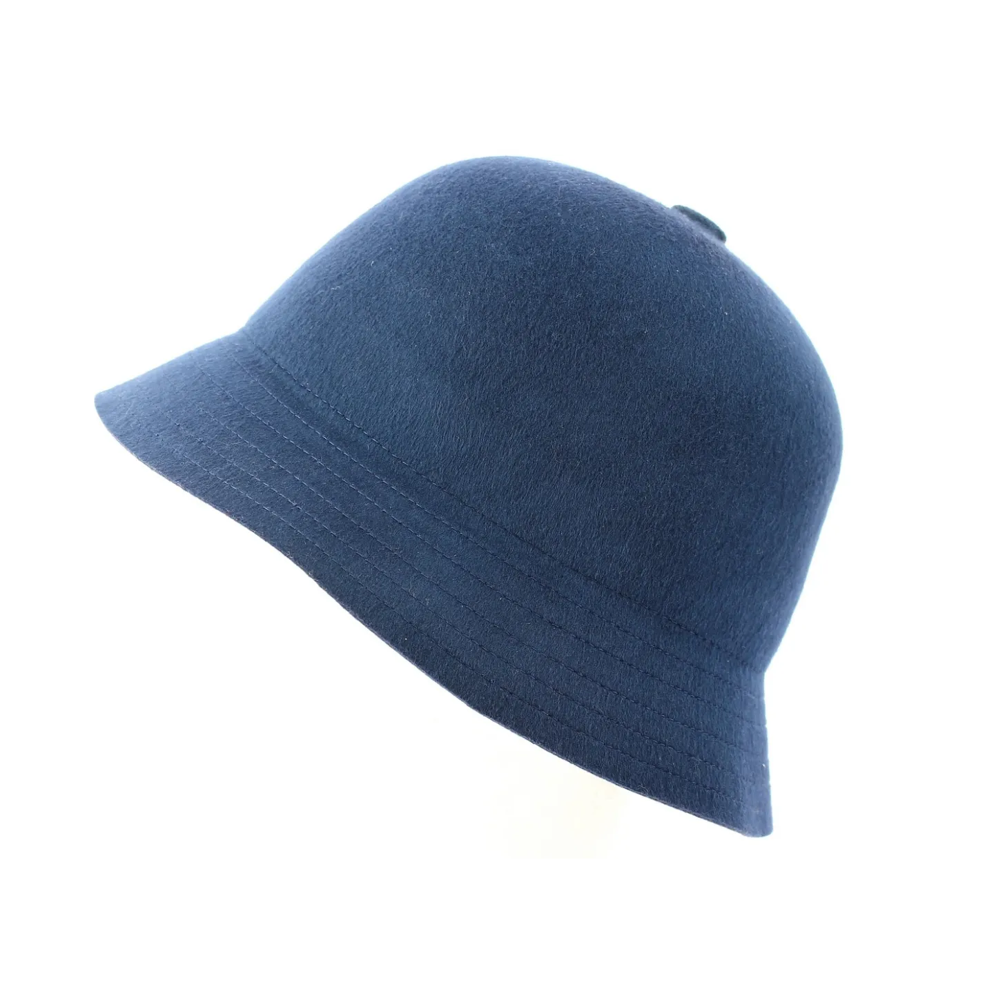 Chapeau Bob Essex Feutre Laine Marine- Brixton Reference : 9004 | Chapellerie Traclet