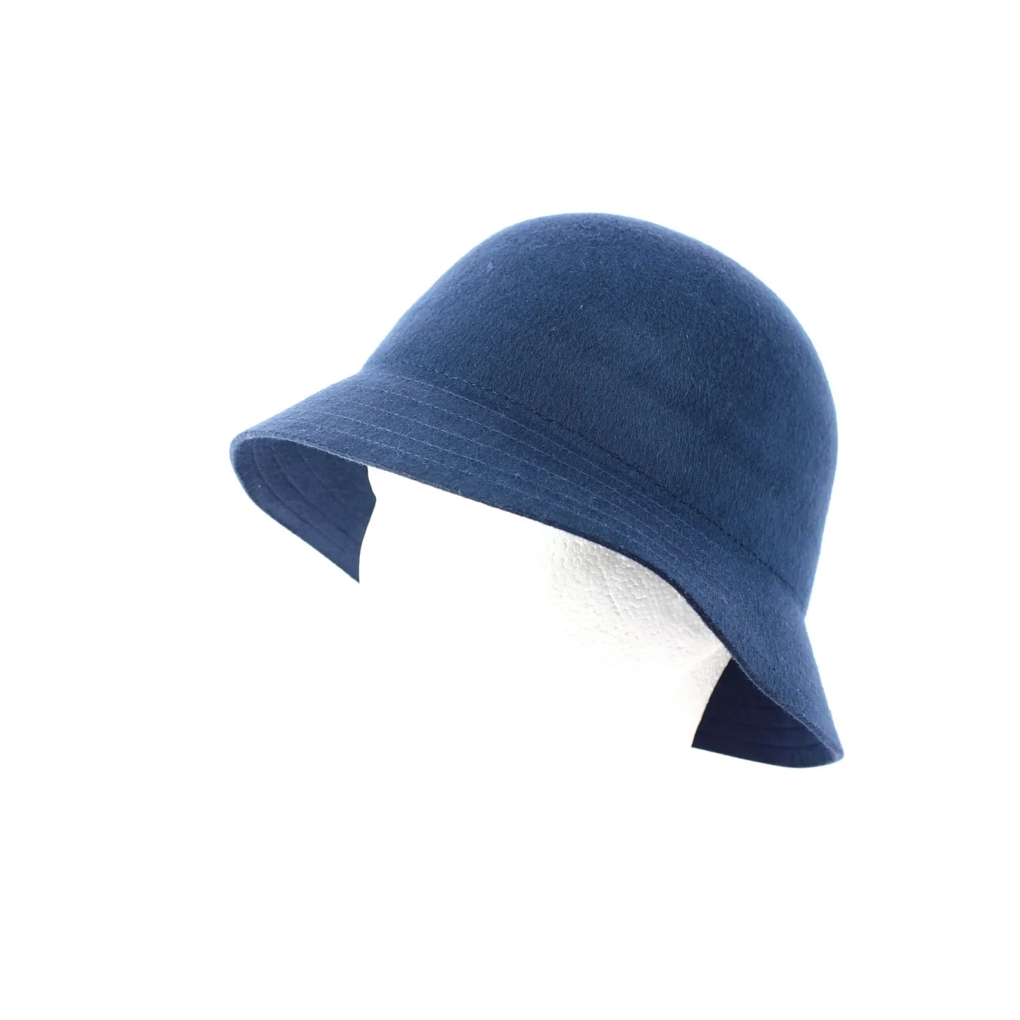 Chapeau Bob Essex Feutre Laine Marine- Brixton Reference : 9004 | Chapellerie Traclet