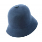 Essex Wool Felt Bucket Hat Navy - Brixton