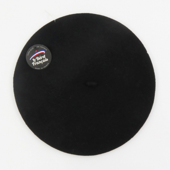 Béret Classique Noir - Le Béret Français Béret Classique Noir - Le Béret Français