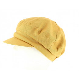 Naupiti Saffron Newsboy Cap - Mtm