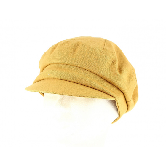 Naupiti Saffron Newsboy Cap - Mtm