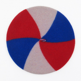 Blue White Red Trio Beret - Le Béret Français