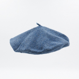 Silk, Cotton & Linen Light Blue Summer Beret- Le Béret Français