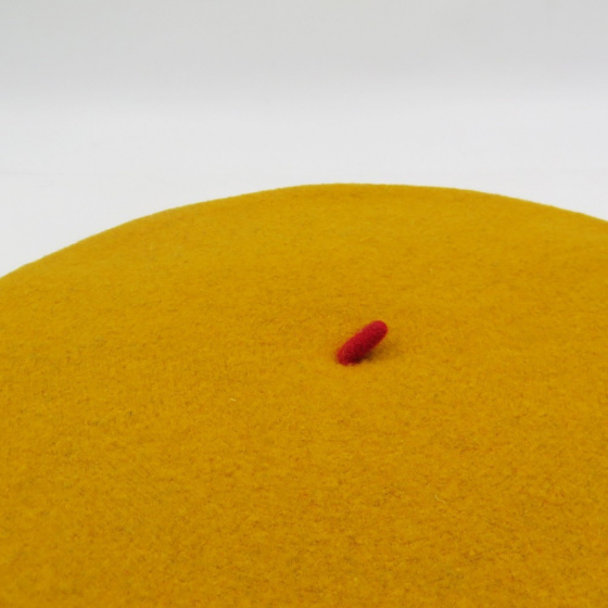 Mustard Fashion Beret - Le Béret Français