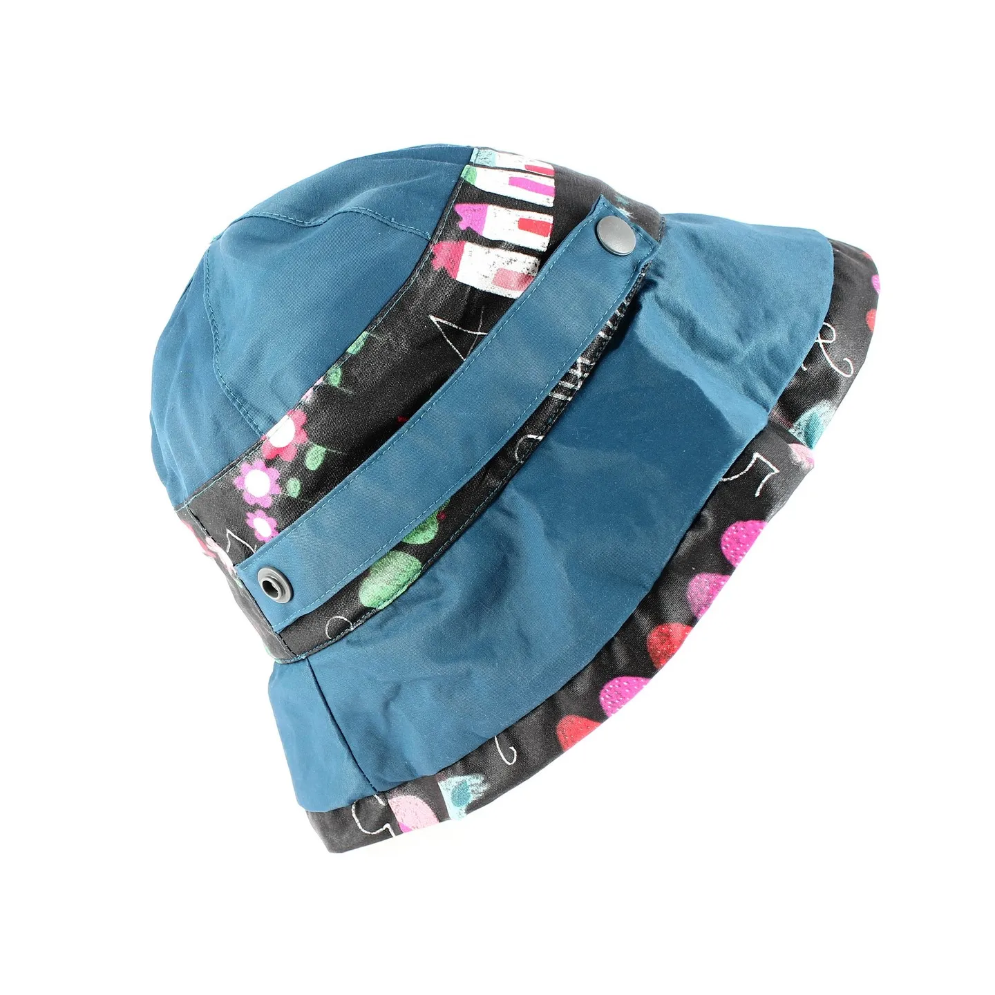 Bob de Pluie Acate Pliable Bleu Canard - Mtm Reference : 9045 | Chapellerie Traclet