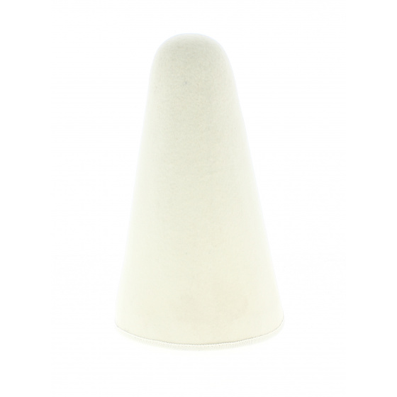 White clown cone hat