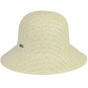 Beige Gossamer Straw Cloche Hat - Betmar