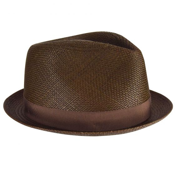Brown Sydney Panama Hat - Bailey