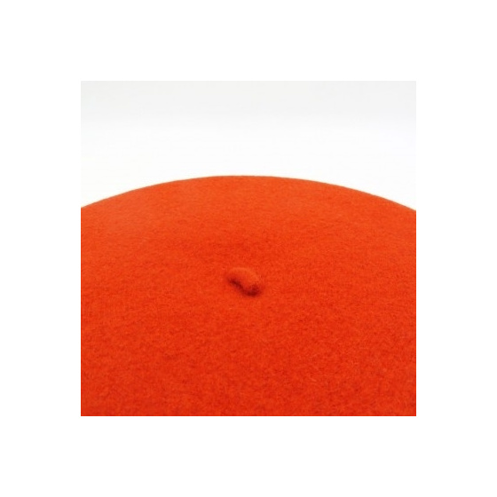 Classic Pumpkin Beret - Le Béret Français