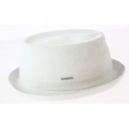 White Bamboo Mowbray Porkpie Hat - Kangol