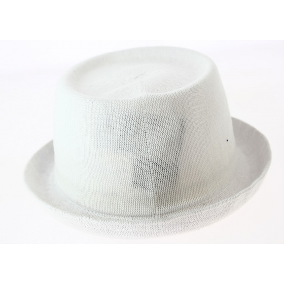 White Bamboo Mowbray Porkpie Hat - Kangol