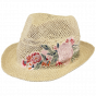 Natural Straw Trilby Oudon Hat - Barts