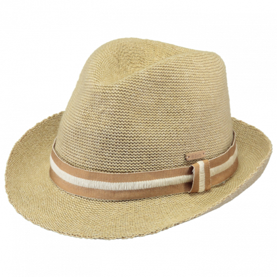 Trilby Woltz Natural Cotton Hat-Barts