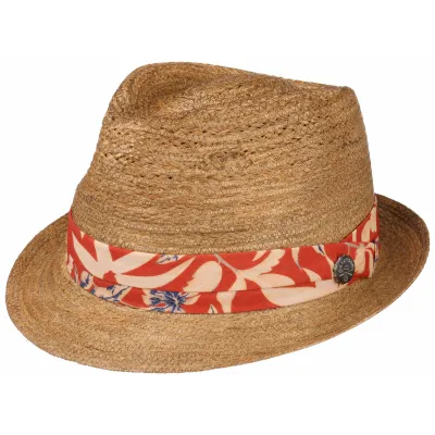 Chapeau Trilby Republic paille - Stetson Reference : 6454 | Chapellerie Traclet
