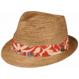 Republic Straw Trilby Hat - Stetson