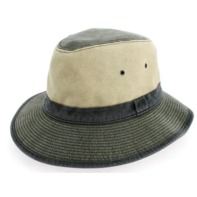 chapeau safari coton 3 coloris - chapeau coton Reference : 8522 | Chapellerie Traclet
