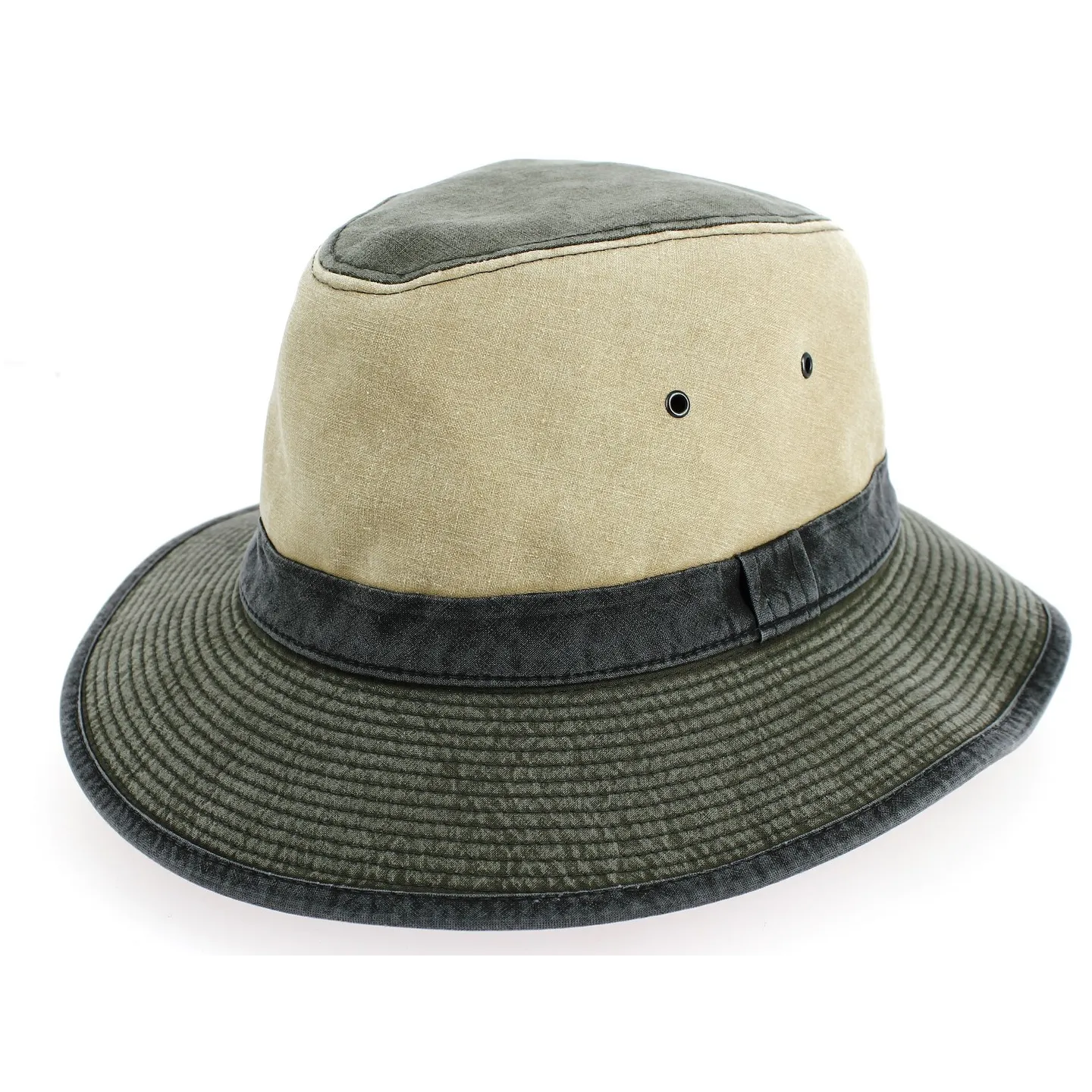 chapeau safari coton 3 coloris - chapeau coton Reference : 8522 | Chapellerie Traclet