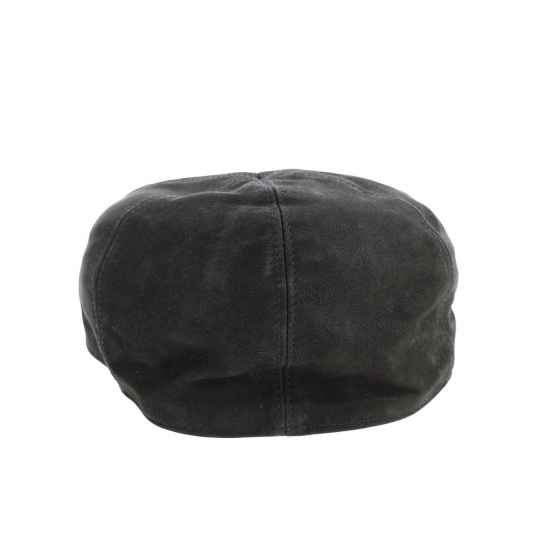 Casquette Bombée Ashford Cuir Noire- Traclet