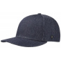 Stetson Blue Denim Cotton California Snapback Cap
