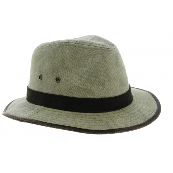 Chapeau Traveller Wellfleet Coton Vert- Stetson