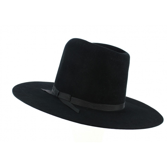 Chapeau The Signature Tasya Van Ree x Stetson Noir Chapeau The Signature Tasya Van Ree x Stetson Noir
