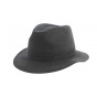 Black Cotton Butler Traveler Hat - Stetson