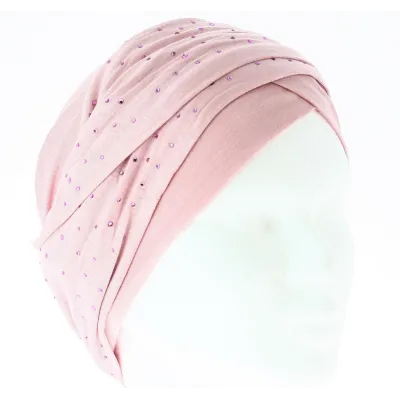 Bella Turban - Pink Reference: 4906 | Chapellerie Traclet