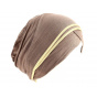 Taupe/Gold Nubie Turban