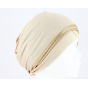 Beige/Gold Nubian turban