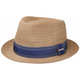 Lorenzo Natural Hemp Player Hat - Stetson