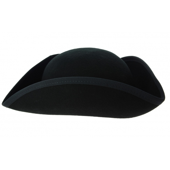 Small Wool Felt Tricorn - Traclet