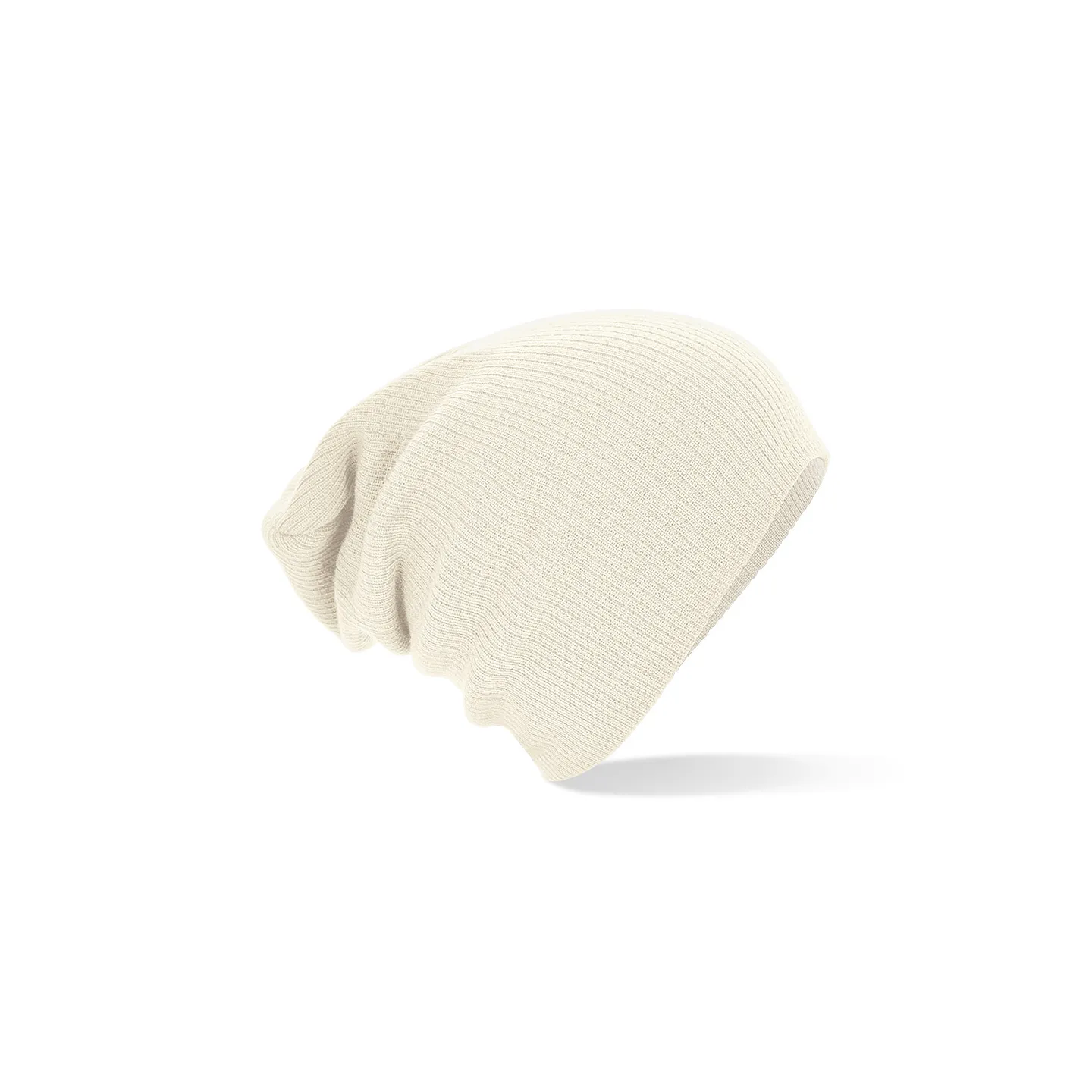 Bonnet Oversize Acrylique Ecru- Beechfield Reference : 9207 | Chapellerie Traclet