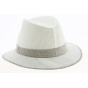 Traveller Fouras Linen Hat Cream & Beige - Traclet