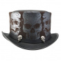 Hat Slash - High leather hat